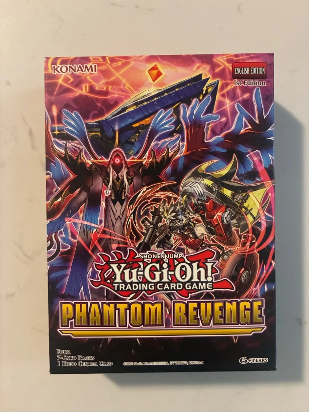 Yu-Gi-Oh! Phantom Revenge 1st Edition Box Sealed English Konami New